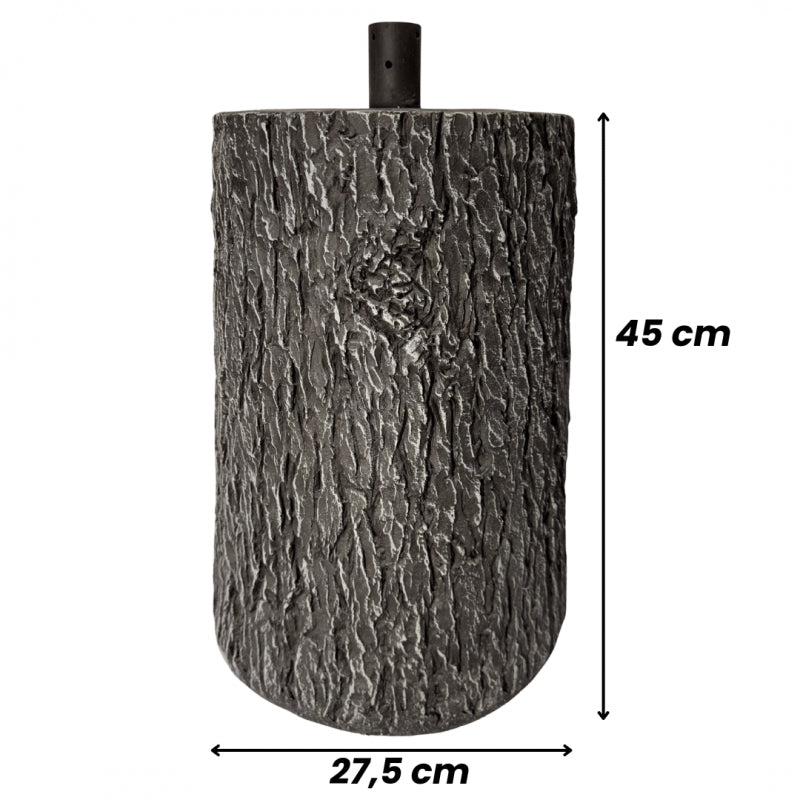 Base tronco per albero di Natale marrone scuro | Xone